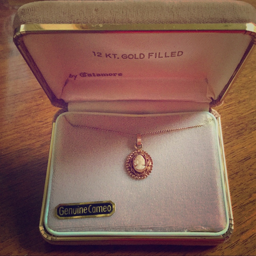 Genuine Vintage Cameo Necklace